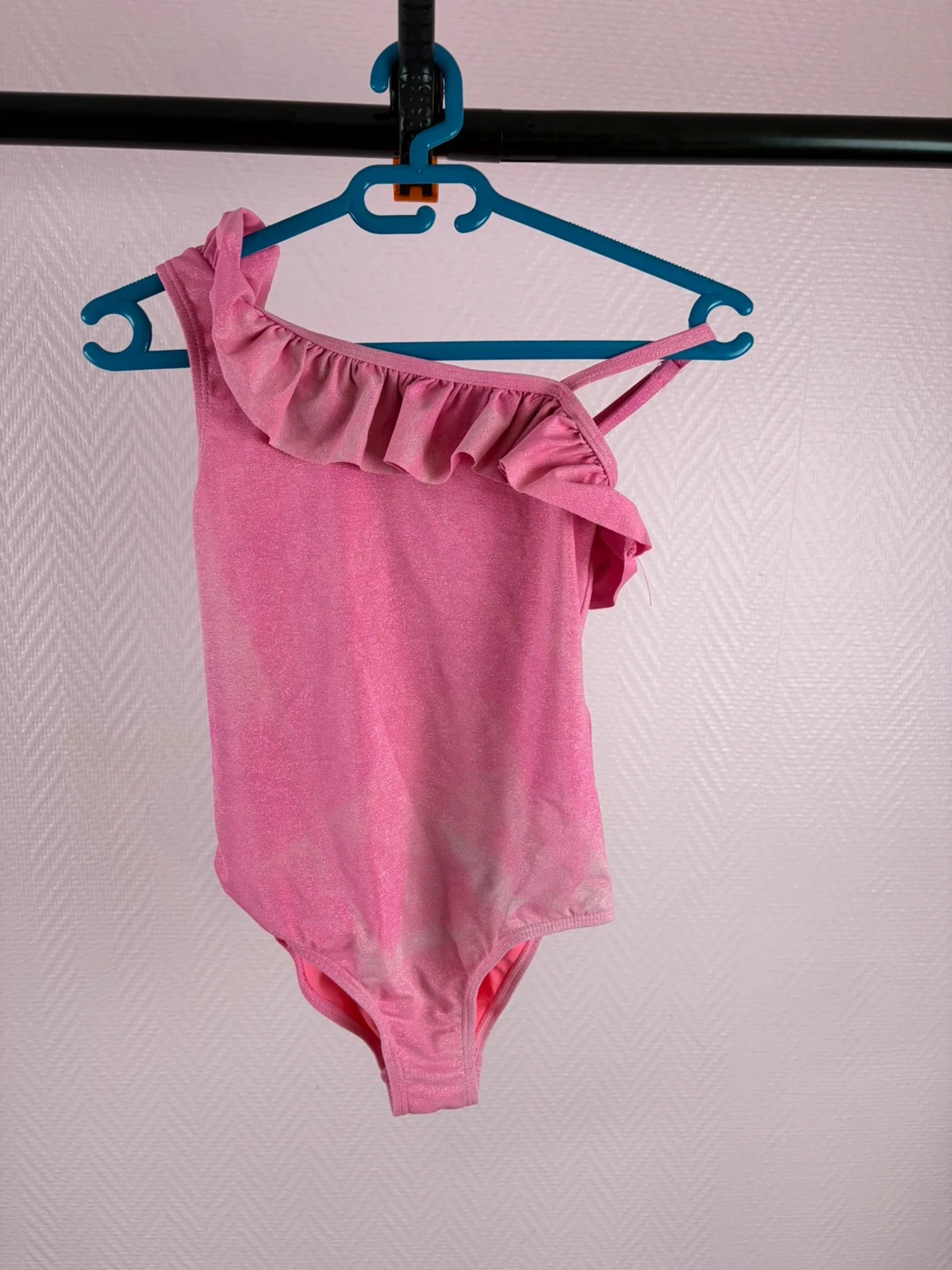 Zwembroek voor meisjes, Tape à l'üeil maat acht jaar – photo 2